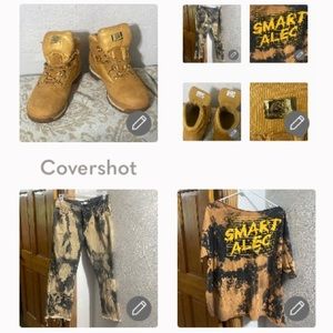 Timberland boots🥾sz9-10+Levi’s ankle👖20S+Smart Alec 2X